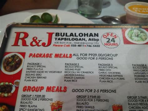 R&J Bulalohan .